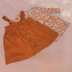 Just Lizzy Autumn Fall Dresses – Lot of 2 – Size 12 Months